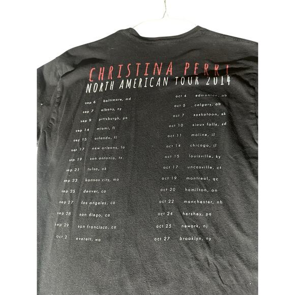 Christina Perri 2014 North American Tour Graphic Tee - Picture 3 of 4